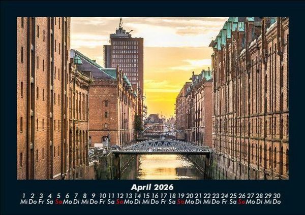 Produktbild: Hamburg 2026 Fotokalender DIN A5