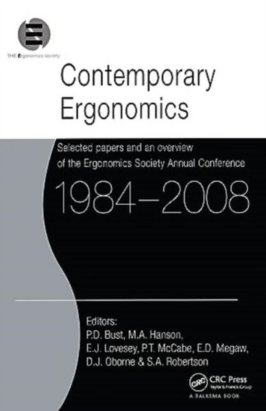 Produktbild: Contemporary Ergonomics 1984-2008