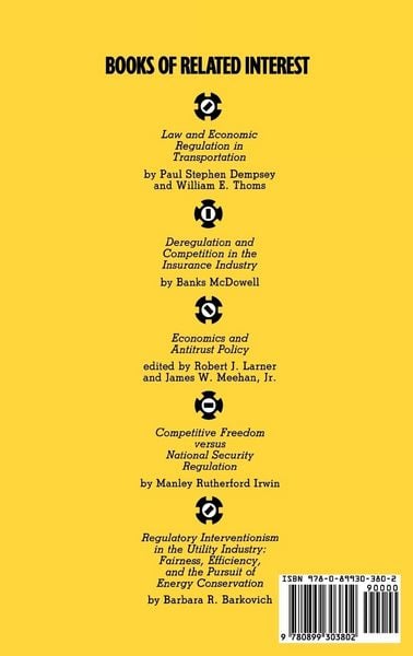 Produktbild: The Social and Economic Consequences of Deregulation