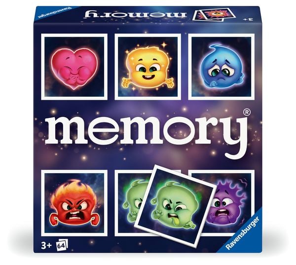 Ravensburger 23487 memory® Emotionen. Der Ravensburger Spieleklassiker zeigt auf 32 Kartenpaaren das breite Spektrum ver