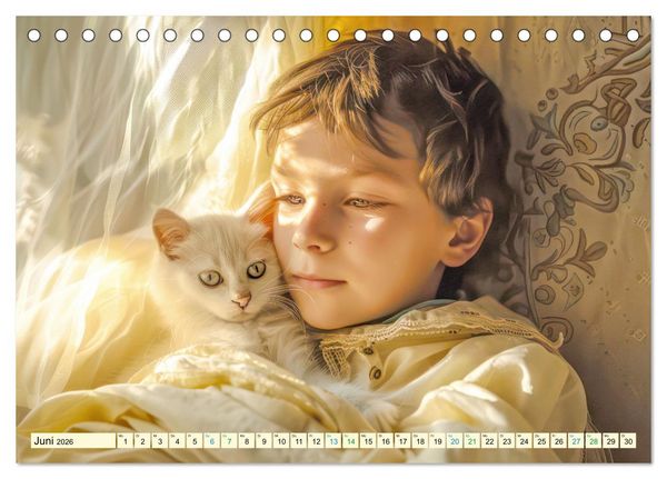 Produktbild: Tierliebe - In exotischer Umgebung (Tischkalender 2026 DIN A5 quer), CALVENDO Monatskalender