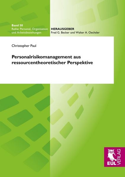 Produktbild: Personalrisikomanagement aus ressourcentheoretischer Perspektive