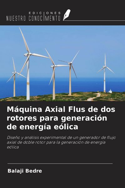 Produktbild: M&aacute;quina Axial Flus de dos rotores para generaci&oacute;n de energ&iacute;a e&oacute;lica