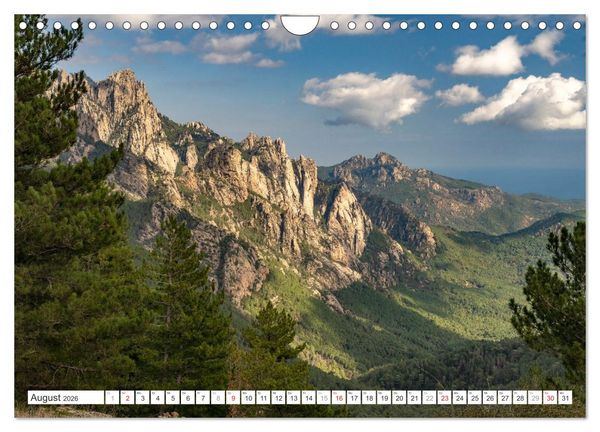 Produktbild: Frankreich - Korsika (Wandkalender 2026 DIN A4 quer), CALVENDO Monatskalender