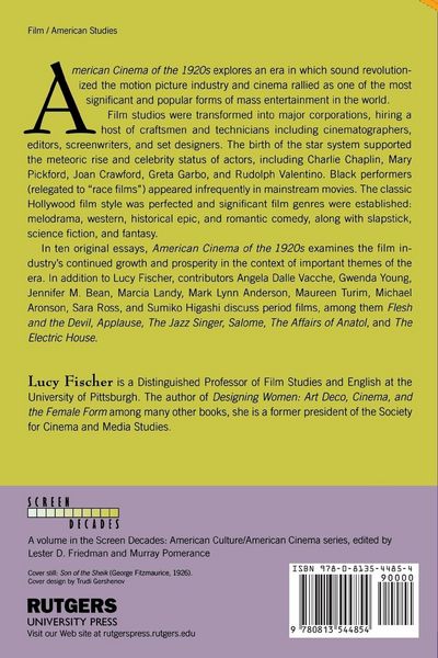 Produktbild: American Cinema of the 1920s