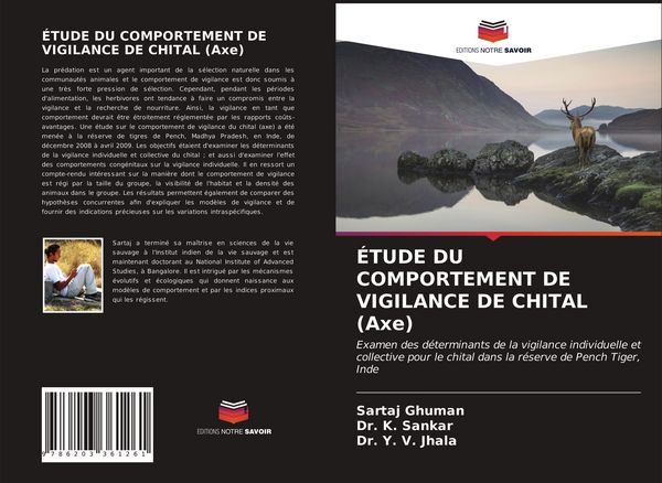 Produktbild: &Eacute;tude Du Comportement De Vigilance De Chital (axe)