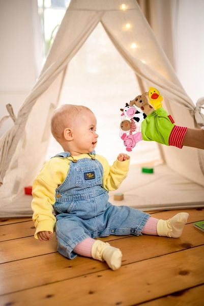 Produktbild: Mein liebster Fingerpuppen-Handschuh: Alle meine Fingerlein wollen heute Tiere sein