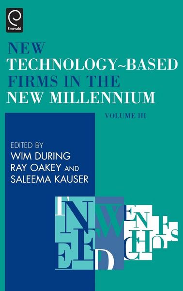 Produktbild: New Technology-Based Firms in the New Millennium