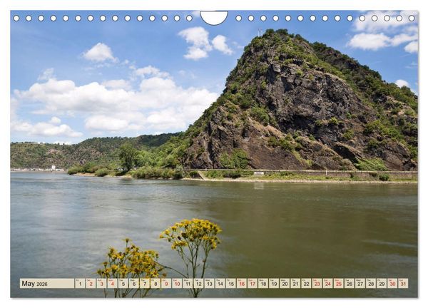 Produktbild: Middle Rhine Valley (Wall Calendar 2026 DIN A4 landscape), CALVENDO 12 Month Wall Calendar