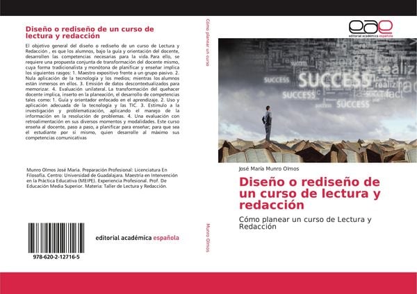 Produktbild: Dise&ntilde;o o redise&ntilde;o de un curso de lectura y redacci&oacute;n