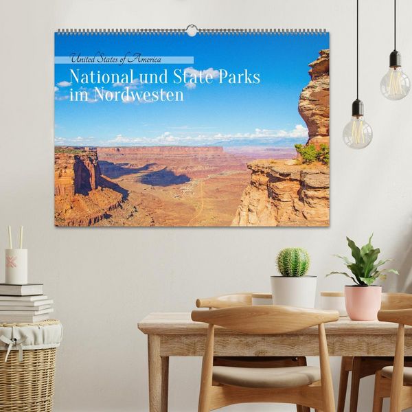 Produktbild: USA - National und State Parks im Nordwesten (Wandkalender 2026 DIN A2 quer), CALVENDO Monatskalender