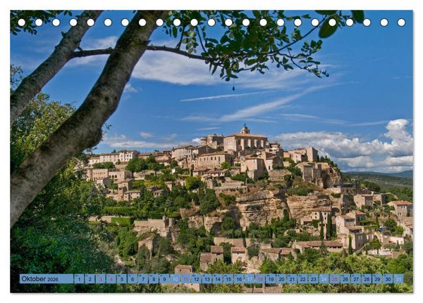 Produktbild: Wo die Provence am sch&ouml;nsten ist (Tischkalender 2026 DIN A5 quer), CALVENDO Monatskalender