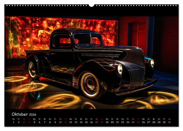 Produktbild: Surreale Oldtimer (hochwertiger Premium Wandkalender 2026 DIN A2 quer), Kunstdruck in Hochglanz