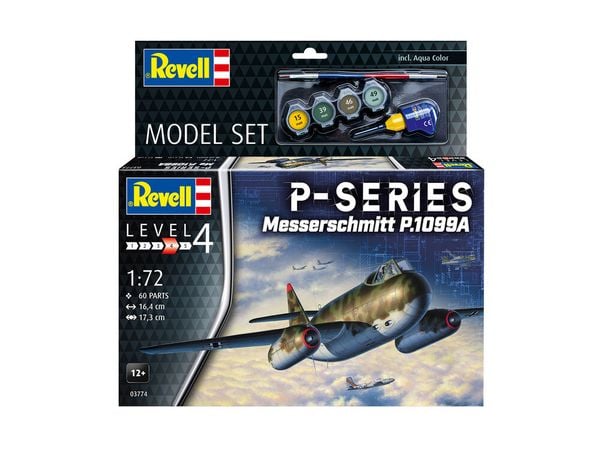 Produktbild: Modellbau Model Set Messerschmitt P.1099A - P-Series