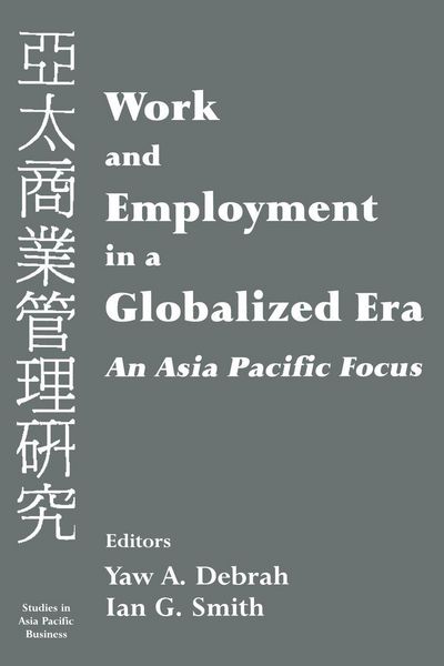 Produktbild: Work and Employment in a Globalized Era