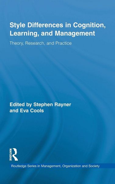Produktbild: Style Differences in Cognition, Learning, and Management