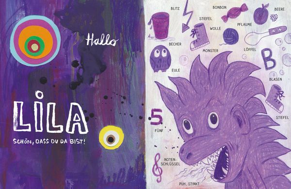 Produktbild: Hallo Lila, guten Morgen Gelb