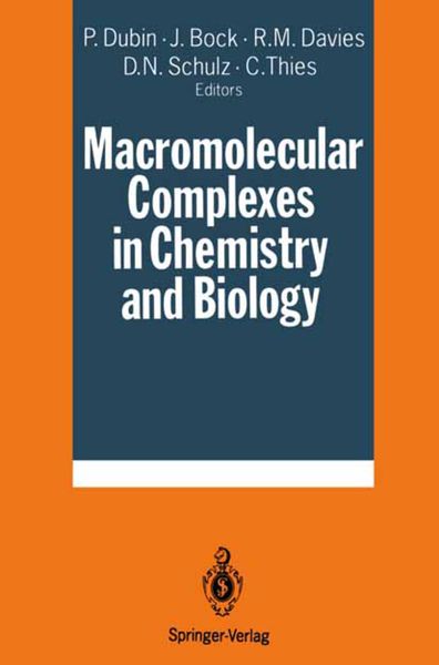 Produktbild: Macromolecular Complexes in Chemistry and Biology