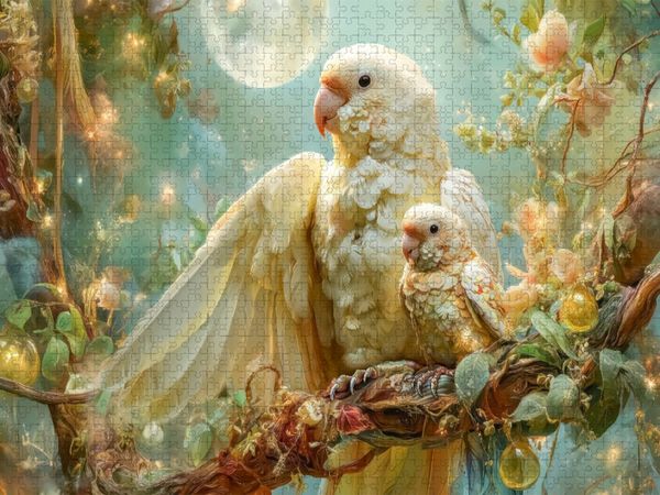 Produktbild: CALVENDO Puzzle Tierparadies | 1000 Teile Lege-Gr&ouml;&szlig;e 64x48cm Foto-Puzzle f&uuml;r gl&uuml;ckliche Stunden