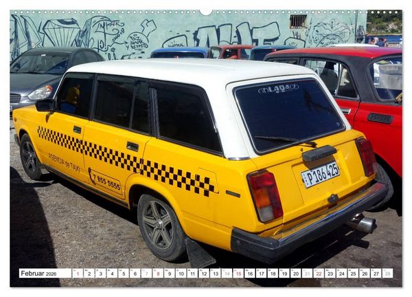 Produktbild: LADA KOMBI - Die sowjetische Auto-Legende WAS-2102 (Wandkalender 2026 DIN A2 quer), CALVENDO Monatskalender