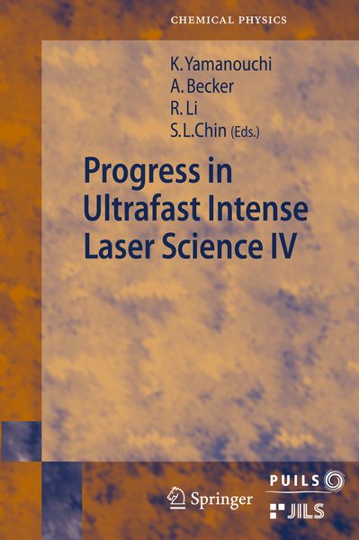 Produktbild: Progress in Ultrafast Intense Laser Science