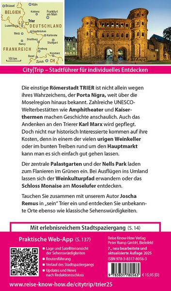 Produktbild: Reise Know-How CityTrip Trier