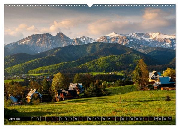 Produktbild: Tatra. Polen und Slowakei (Wandkalender 2026 DIN A2 quer), CALVENDO Monatskalender