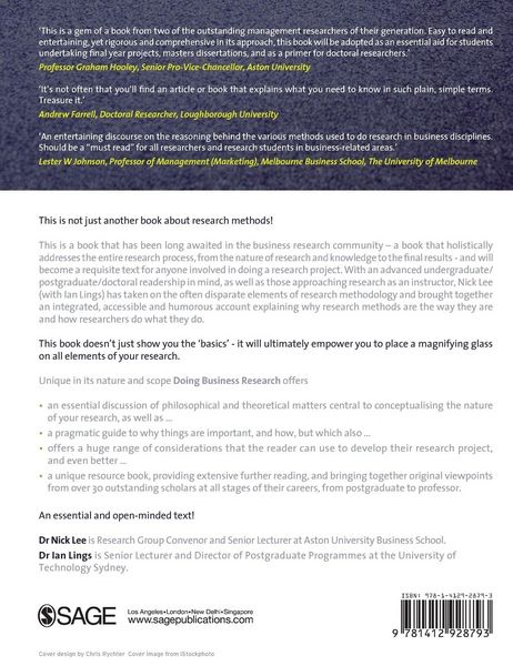 Produktbild: Doing Business Research