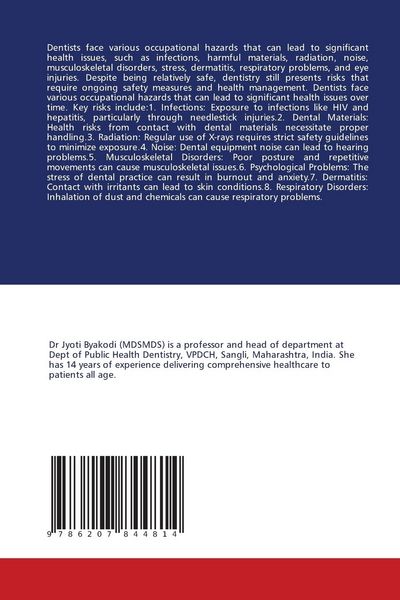 Produktbild: Handbook on Occupational Hazards in Dentistry