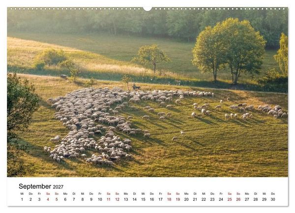 Produktbild: Hessen - Malerische Orte und Landschaften (hochwertiger Premium Wandkalender 2027 DIN A2 quer), Kunstdruck in Hochglanz