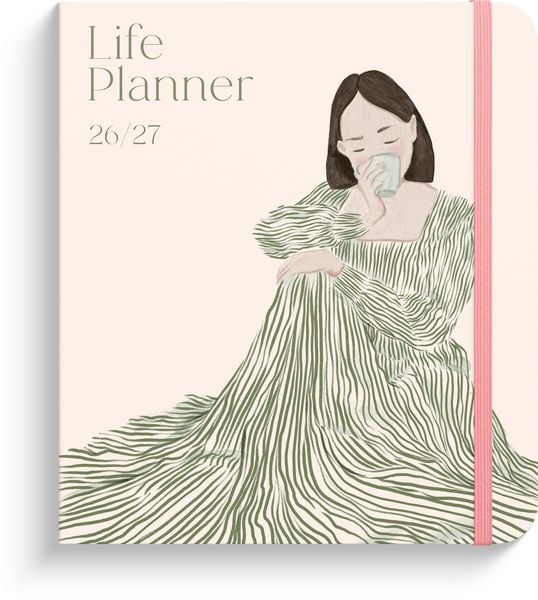 Produktbild: Life Planner Decor Green flow 26/27