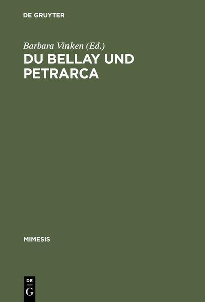 Produktbild: Du Bellay und Petrarca