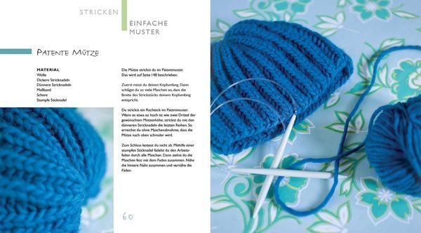 Produktbild: Kinder-Werkstatt H&auml;keln, Stricken, F&auml;rben