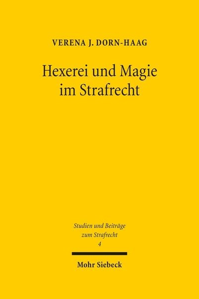 Produktbild: Hexerei und Magie im Strafrecht