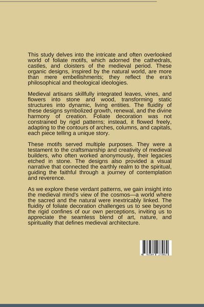 Produktbild: Unbound by Form: Exploring the Fluidity of Foliate Decoration in Medieval Architecture