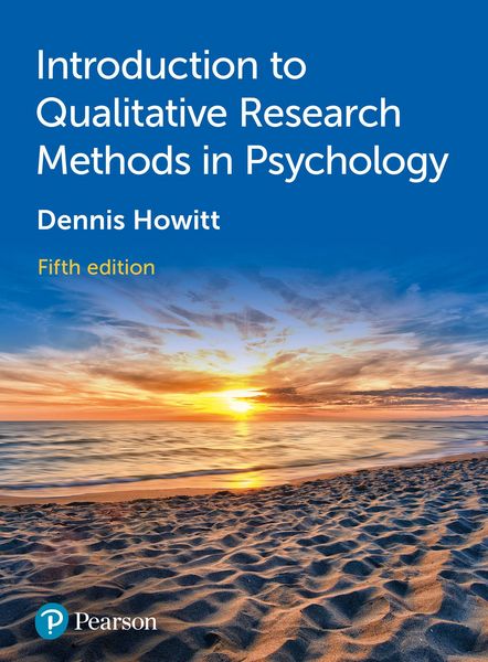 Produktbild: Introduction to Qualitative Research Methods in Psychology