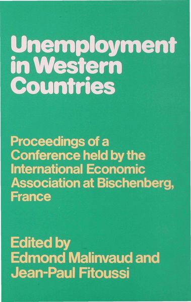 Produktbild: Unemployment in Western Countries