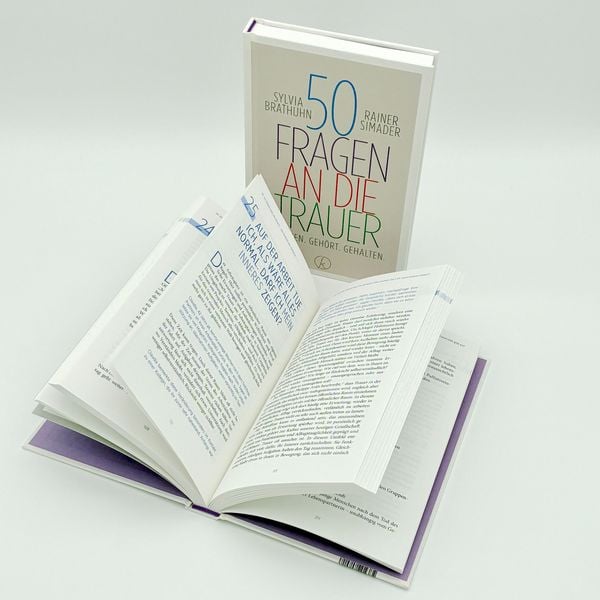 Produktbild: 50 Fragen an die Trauer