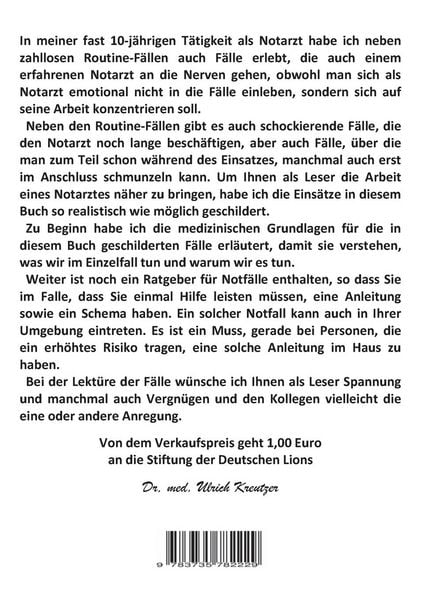 Produktbild: Erlebnisse eines Notarztes