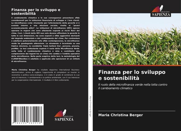 Produktbild: Finanza per lo sviluppo e sostenibilit&agrave;