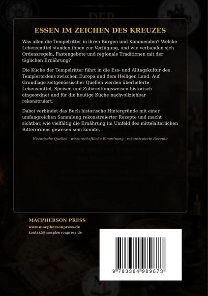 Produktbild: Die K&uuml;che der Tempelritter