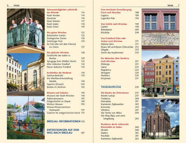 TRESCHER Reiseführer Breslau und Niederschlesien