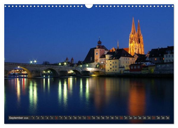 Produktbild: St&auml;dte &bull; Europas Gesichter (Wandkalender 2026 DIN A3 quer), CALVENDO Monatskalender
