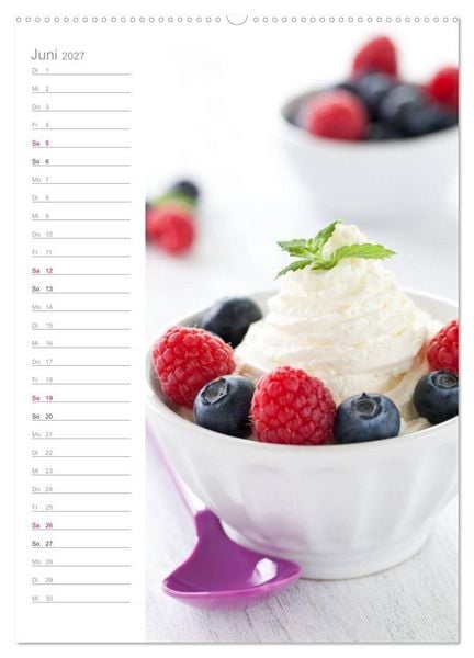 Produktbild: Fruchtiges Vergn&uuml;gen (hochwertiger Premium Wandkalender 2027 DIN A2 hoch), Kunstdruck in Hochglanz