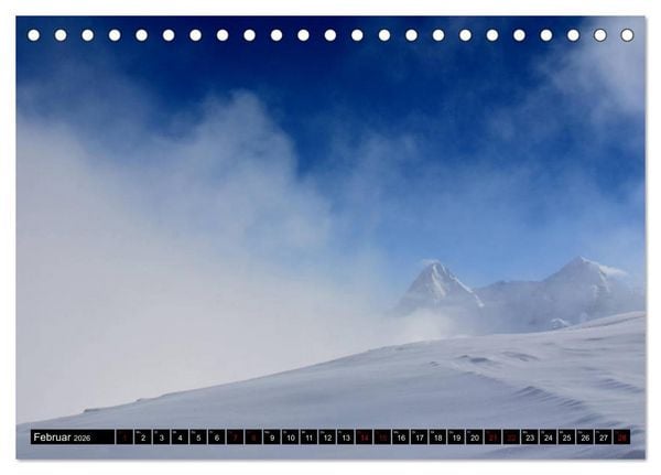 Produktbild: Bergmagie &ndash; Fotos aus dem Berner Oberland (Tischkalender 2026 DIN A5 quer), CALVENDO Monatskalender