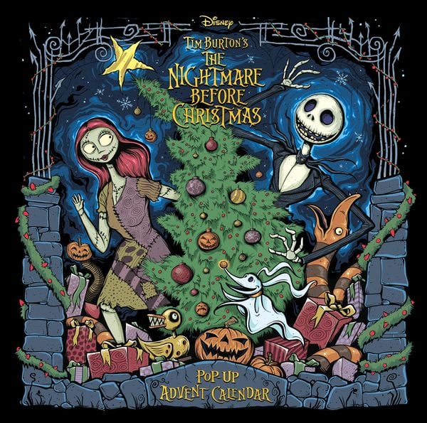 The Nightmare Before Christmas: Advent Calendar and Pop-Up Book, Gebundene Ausgabe von Insight Editions, Insight Editions USA, 978-1-68383-968-2