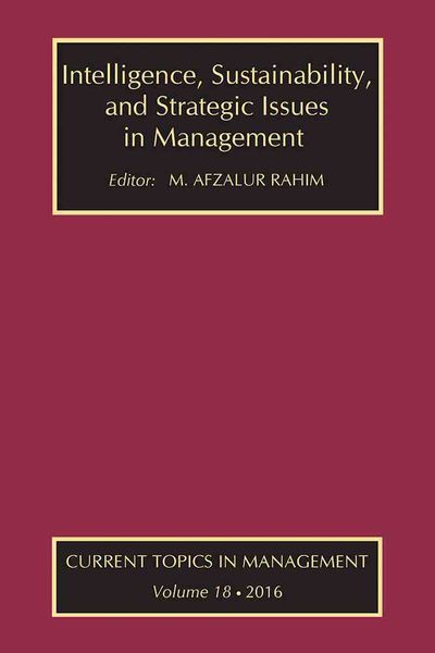 Produktbild: Intelligence, Sustainability, and Strategic Issues in Management