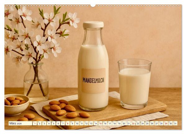Produktbild: Milch und Milchprodukte (hochwertiger Premium Wandkalender 2026 DIN A2 quer), Kunstdruck in Hochglanz