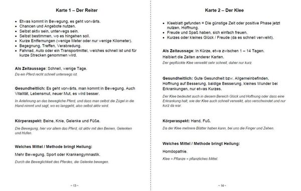 Produktbild: Kartenlegen lernen mit 40x LENORMAND POWER Gesundheit & Heilmethoden