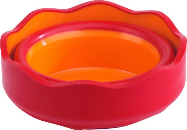 Produktbild: Faber-Castell Wasserbecher CLIC&GO Rot
